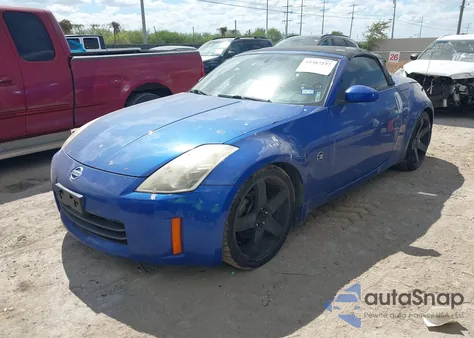 2006 Nissan 350Z Touring из США, поврежденный, VIN JN1AZ36A26M451916